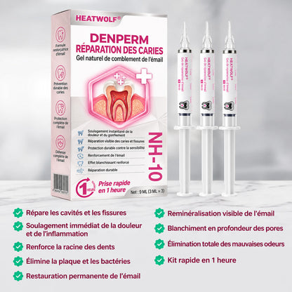 HEATWOLF® DenPerm – Gel naturel d’émail dentaire pour le traitement des caries (Copie)