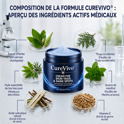 🏆𝗖𝘂𝗿𝗲𝗩𝗶𝘃𝗼® 𝗖𝗿è𝗺𝗲 𝗔𝗻𝘁𝗶-𝗔𝗰𝗿𝗼𝗰𝗵𝗼𝗿𝗱𝗼𝗻𝘀 𝗲𝘁 𝗧𝗮𝗰𝗵𝗲𝘀 𝟳 𝗝𝗼𝘂𝗿𝘀 (𝗙𝗼𝗿𝗺𝘂𝗹𝗲 𝗜𝗻𝗱𝗼𝗹𝗼𝗿𝗲 – 𝗦𝗮𝗻𝘀 𝗖𝗶𝗰𝗮𝘁𝗿𝗶𝗰𝗲𝘀)🤗