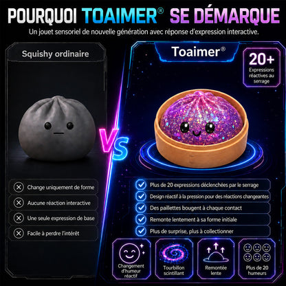 🚨 DERNIER JOUR : ÉCONOMISEZ 50 % ! 丨 Toaimer® Boule anti‑stress magique en forme de ravioli à transformer🥟🔥🔥🔥