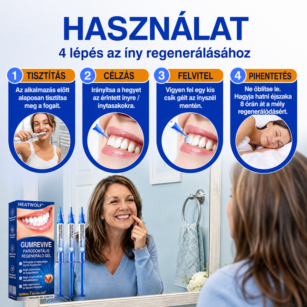 🇫🇷👨‍⚕️✅🦷 HEATWOLF® GumRevive – Gel réparateur parodontal 🦷✨🔥🔥🔥