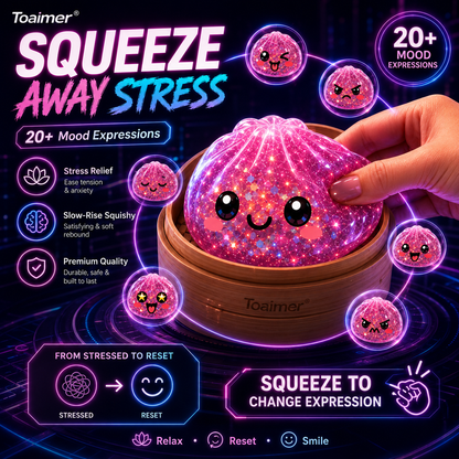 🚨 DERNIER JOUR : ÉCONOMISEZ 50 % ! 丨 Toaimer® Boule anti‑stress magique en forme de ravioli à transformer🥟🔥🔥🔥